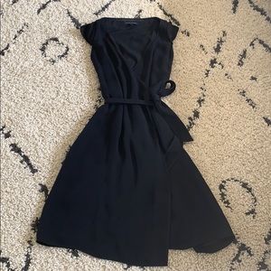 Banana Republic Black wrap dress